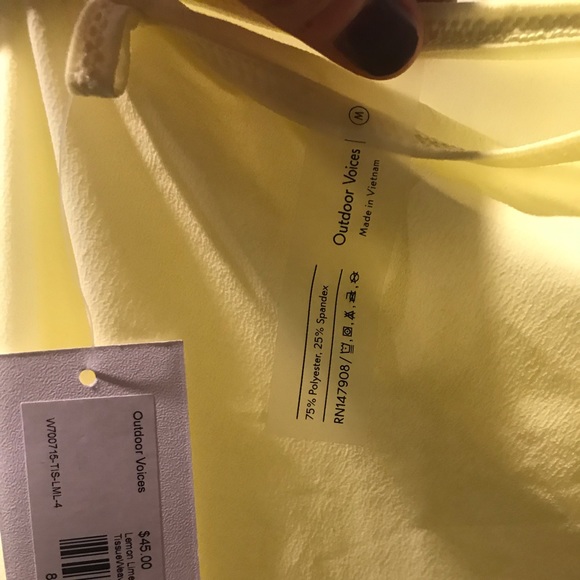 Outdoor voices TissueWeave wrap skirt - lemon lime - Picture 2 of 4